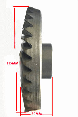 螺旋傘齒輪 水車式增氧機齒輪 四鍵,傘齒輪